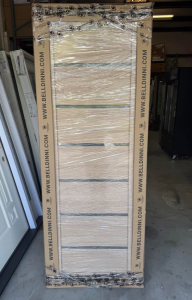 MODERN INTERIOR DOOR SLAB ALBA SHAMBOR 28" X 80" X 1 3/4