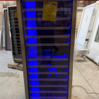 Velivi Cellar Cooling Unit 24 in . Dual Zone 154-Bottle Built-In or Freestanding Wine Cooler with Door Lock, Stainless Steel