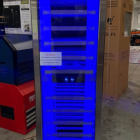 NewAir Dual Zone Built-In Wine Cooler Fridge with Smooth Rolling Shelves and Quiet Operation 18 in. 9.0 cu. ft. 68-Bottle Left Hinge Column Wine Cooler with Panel Ready Door