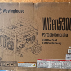 Westinghouse WGen5300c Generator with CO Sensor