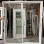 JELD-WEN 72 in. x 80 in. V-4500 White Vinyl Left-Hand Full Lite Sliding Patio Door